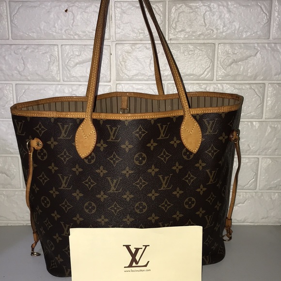 ๐ W/RECEIPT MONOGRAM NEVERFULL MM LOUIS VUITTON - Picture 3 of 16